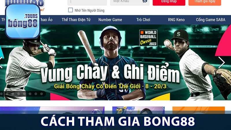 Hướng dẫn cách tham gia bong88 đơn giản nhất 